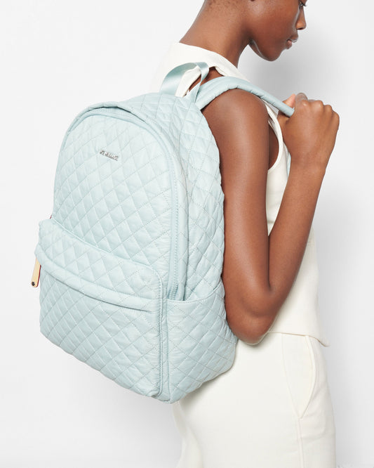 Silver Blue Metro Backpack Deluxe