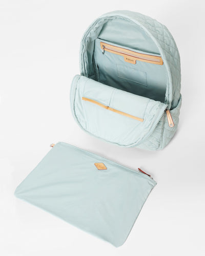Silver Blue Metro Backpack Deluxe
