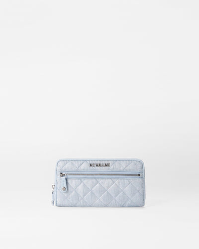 Chambray Crosby Long Wallet