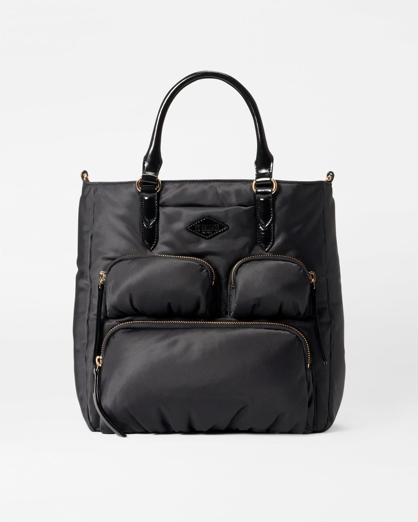 Black Small Chelsea Top Handle Tote