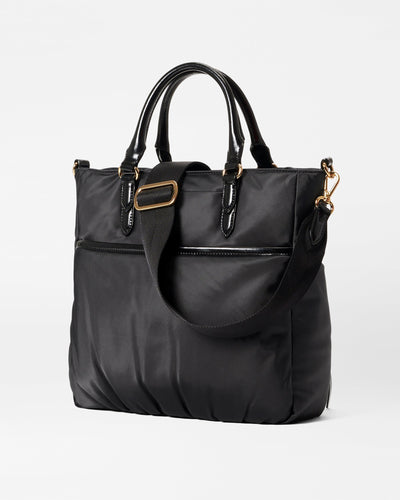 Black Small Chelsea Top Handle Tote
