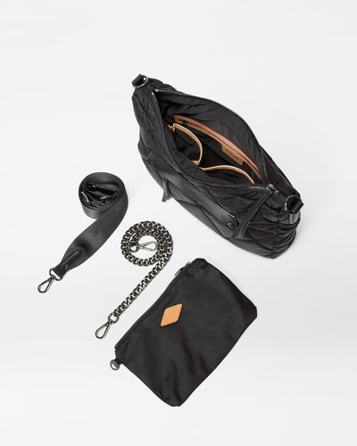 Black Madison Uptown Crossbody