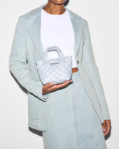 Chambray Petite Metro Tote Deluxe