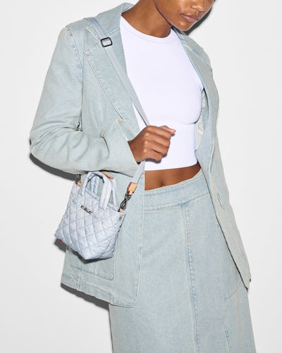 Chambray Petite Metro Tote Deluxe